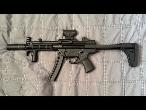 Update on my MAC 5 mp5 clone