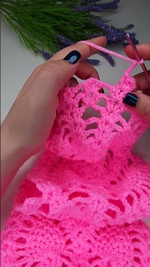 crochet elegant pineapple scarf pattern