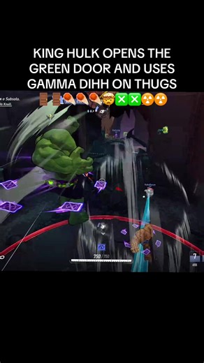 King Hulk Battles Thugs with Gamma Power