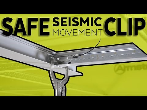 Safe Seismic Movement Clip | Axiom Slip Joint | Armstrong Ceiling Solutions