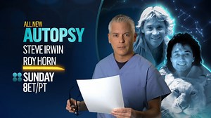 1.8K views · 79 reactions | Dr. Michael Hunter returns this Sunday to examine  Steve Irwin followed by Roy Horn of  Siegfried and Roy. #DateWithTheDoctor | REELZ | Facebook