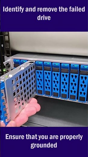 Replace a drive on the NS224 NVMe shelf