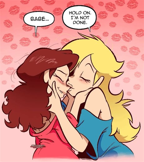 Brandon J Santiago | Rosalina kisses every freckle to make up for lost time. 🩵💋❤️ #rosalina #pauline #yuri #mario | Instagram