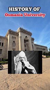72K views · 4.5K reactions | History Of Osmania University ✅ #reels #trending #viral #hyderabad #viralreels #reelitfeelit #reelsinstagram #fyp #history #osmaniauniversity | Arbaz Khan Khan | Facebook