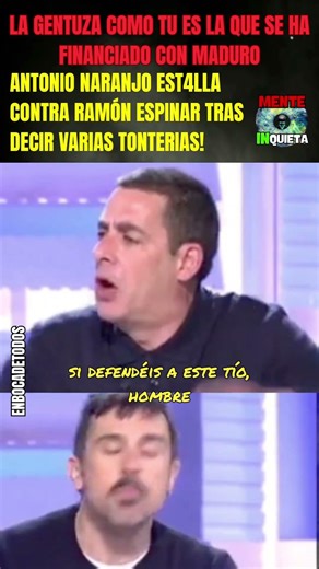 ANTONIO NARANJO EST4LLA CONTRA PROGRES Y EMPIEZA A SOLTAR ZASCAS POR DOQUIER