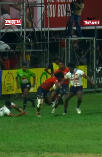 Pasindu Bandara with quick feet to draw first blood at Longdon Place Coevrage powered by Swisstek #ThePapareRugby #ClubRugby | ThePapare Rugby