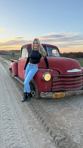 462K views · 19K reactions | There is just something about driving an old truck, specially the old 52. #cartok #vintagetruck #chevy #diesel #cummins | Cynthia Gauthier | Facebook