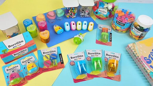 En este video, exploramos una variedad de sacapuntas. ✏️Descubre sus características, cómo se utilizan y cuál es el mejor para mantener tus lápices y colores siempre afilados. Si eres un amante del dibujo o necesitas un sacapuntas preciso para tus estudios, ¡este video es para ti! Si quieres saber más sobre nuestros productos da clic en el siguiente link: https://amzn.to/41j8KWy #Barrilito #CreaConBarrilito | Barrilito