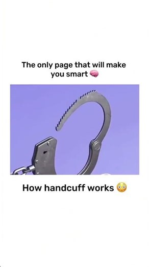“Locked In: The Simple Science of Handcuffs” #ytshorts #explore #youtube #facts #viralshorts