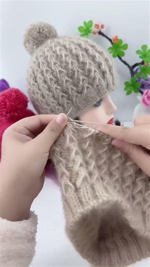 Knitting hat tutorial #knitting #hat#handmadeseller #handmade