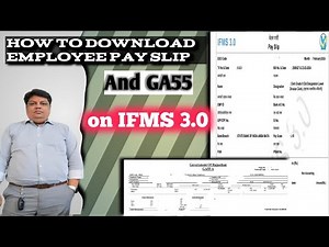 How to Download Employee Pay Slip and GA55 on IFMS 3.0...