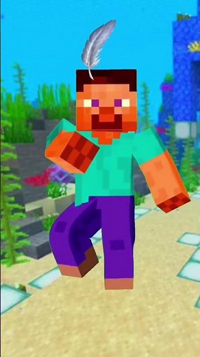 Minecraft Steve Dancing / chicken dance #minecraftanimation #shorts #funny #tiktok #game #anime