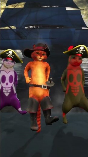 Wellerman Remix 15 ( Pirate Cat dance Sea Shanty) 👉 by SukemTV