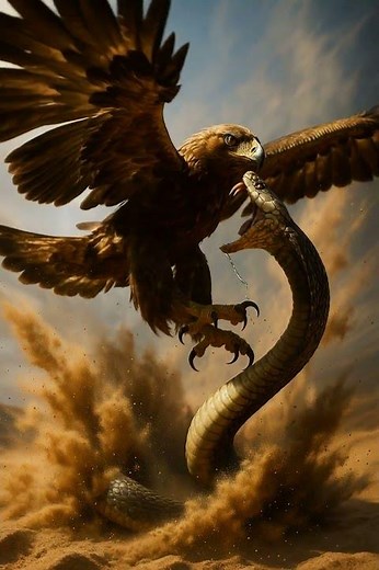 “Eagle vs Cobra — Strike from the Sky! The Most Savage 5-Second Battle!”