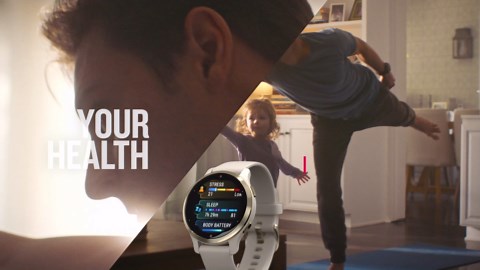 Garmin Venu 2S, Smaller-Sized GPS Smartwatch with Advanced Health Monitoring and Fitness Features, Slate Bezel with Graphite Case and Silicone Band, (010-02429-00)