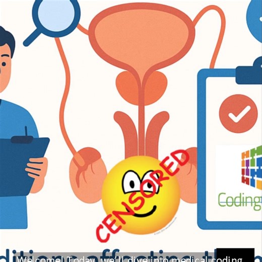CodingClarified on Instagram: "Medical Coding Male Reproductive System — Coding Clarified In this video, we break down key concepts from the Medical Coding Male Reproductive System blog to help you better understand anatomy, diagnoses, and procedure coding related to the male reproductive system. You’ll learn how common conditions are reported using ICD-10-CM, which CPT code ranges are associated with urologic and male reproductive procedures, and how to avoid common coding mistakes. This overvi