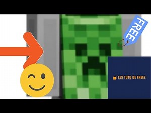 Comment Avoir la Cape Creeper sur Minecraft (gratuit)