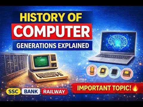 ch 5 ## 💻 History of Computer | Generations of Computer | Exam-Oriented Explanation