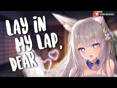 Yandere Kitsune Wife Spoils You [Lap Pillow & Personal Attention] [F4A Binaural Asmr Roleplay]