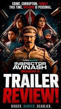 🔥 Inspector Avinash Season 2 Trailer Review | Randeep Hooda Returns! #shorts