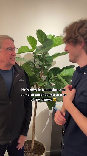 Dean Lewis Reunion with Dad After Beating Cancer