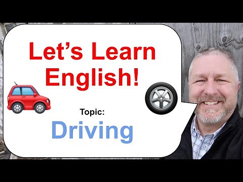 Let's Learn English! Topic: Driving! 🚗🛣️🚘