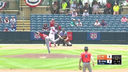 David McCabe's solo home run