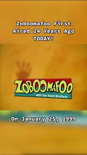 24 years since our first Creature Adventure with Zoboomafoo at Animal Junction! #zoboomafoo #krattbrothers #nostalgia