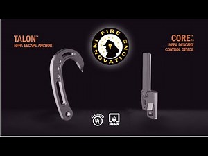 Fire Innovations TALON Escape Anchor & CORE Descent Control Device