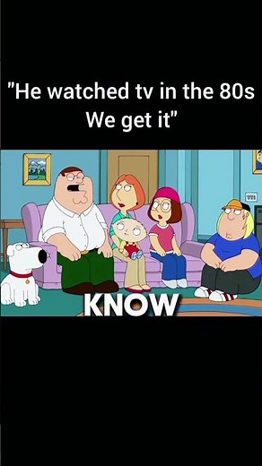 "He insists upon himself" fr. Family Guy is top notch