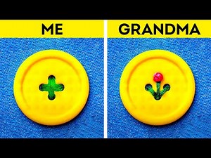 EASY SEWING HACKS FOR BEGINNERS 🧵🪡 || Sewing Button, Difficult fabrics, Hidden Seam