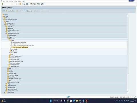 GU SAP ECC VL06P – Create picking Via Outbound Delivery Monitor