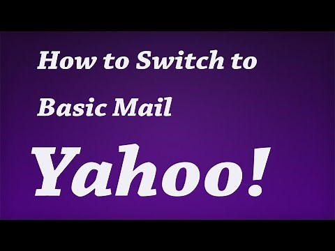 How to Change Yahoo Mail Back to Basic Mail | Switch to Old Version of Yahoo