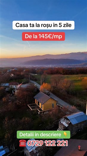 🏡 Casă la roșu 60mp din panouri SIP – structură din lemn certificat C24 🎯 Promoția lunii octombrie Rezervă în luna octombrie construcția casei tale pentru anul 2026 și beneficiezi de 10% discount la toate variantele de kit-uri SIPROM – producător român de case pe structură din lemn cu panouri termoizolante SIP. 📅 Oferta este valabilă până la 31 octombrie 2025. 📌 Prețurile pentru case la roșu pornesc de la : • 149 €/mp – kit complet SIP (panouri, structură, elemente de fixare) • 50 €/mp – mon