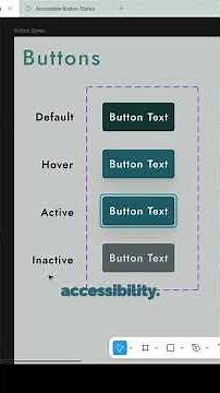 Design Button States for Accessibility