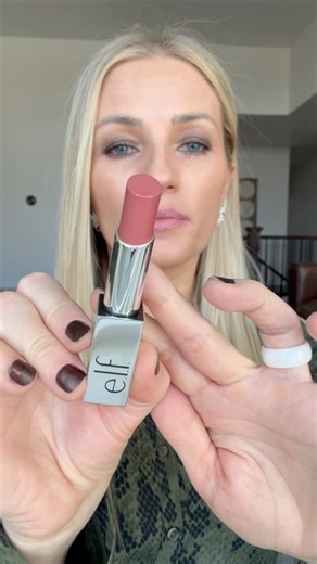 ELF GLOW REVIVER LIPSTICK REVIEW #elf #lipstick #lipgloss #elfcosmetics