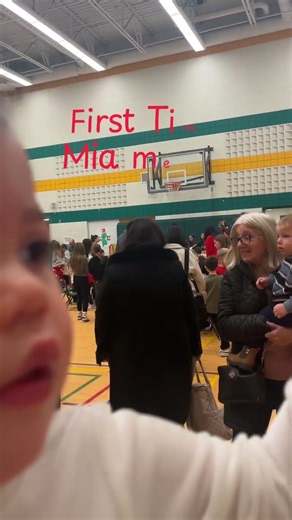 Mia’s First Time Meeting Santa! #christmas #santaclaus #1yearold