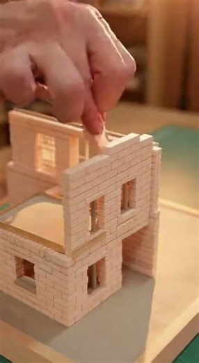 Amazing Miniature Building Construction | Satisfying Tiny Architecture Model
