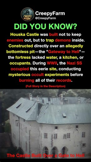 Houska: The Castle Built Over a Gate to Hell