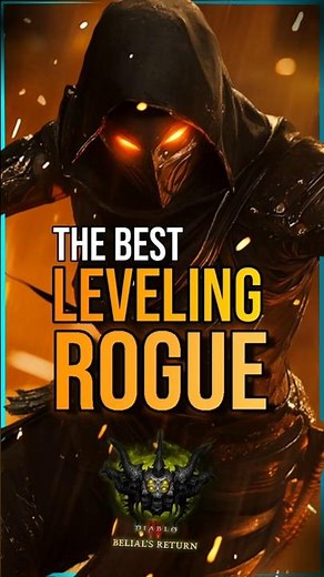 Rogue is UNSTOPPABLE 🔪 | Diablo 4 Leveling S8 Meta Build in 20s!