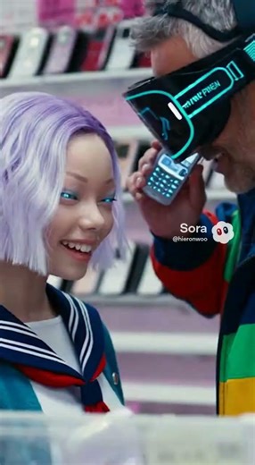 Super‑Sassy AI Girlfriend Nova: A Virtual Trip to '90s Shibuya