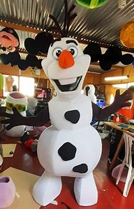 Handmade Snowman Mascot Costume: Adult Size, Party and Event - Etsy