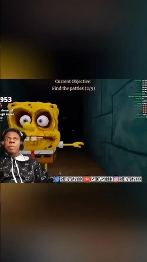 SPONGEBOB caught SPEED LACKING #ishowspeed #clips #funny #stream #twitch