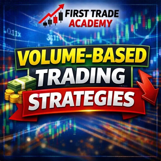 Most traders watch price. Smart traders watch volume. Volume tells you if a move is real or fake. Price shows opportunity — volume shows truth. If you want cleaner entries, fewer traps, and higher-probability trades, you need to stop guessing and start confirming. Save this 🔖 Follow @FirstTradeAcademy for daily trading education 📊 #FirstTradeAcademy #DayTrading #VolumeTrading #TradingEducation #PriceAction