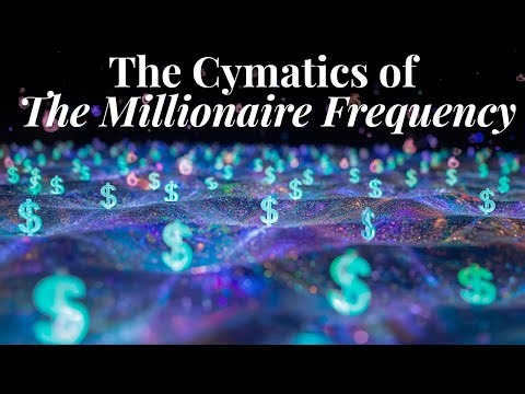 The Cymatics of the Millionaire Frequency | Money Has a Resonant Pattern