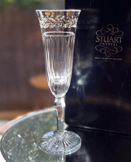 Stuart Crystal Senator Champagne Flutes - Set of 2 Xx - Etsy