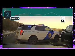 Wild Car Chase: Suspect Fires Shots at Alaska State Troopers! Part 1
