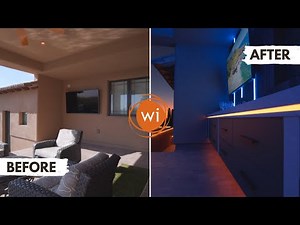 Amazing Arizona Patio Makeover - How to Add Layers of Light and Color to Your Backyard | Wipliance
