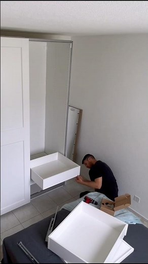 How to assemble Ikea Pax Wardrobe With Sliding Doors