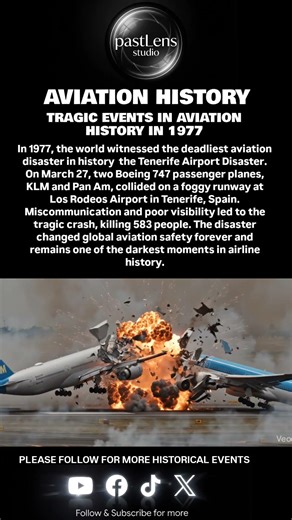 AVIATION DISASTER IN HISTORY THE 1977 TENERIFE AIRPORT TRAGEDY. #views_viral_video_subscribers_grow